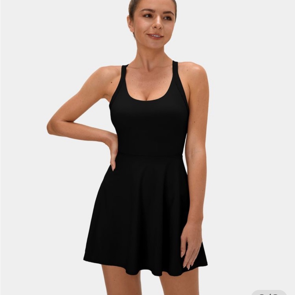 Halara Black Tennis Dress - Picture 2 of 6